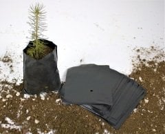 Fide Poşeti 9x11 CM 3 KG Fide Torbası Fidan Poşeti