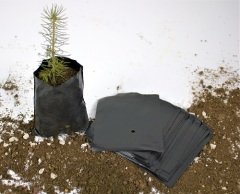 Fide Poşeti 9x11 CM 5 KG Fide Torbası Fidan Poşeti