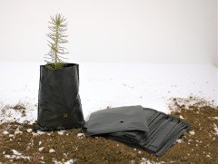 Fide Poşeti 9x11 CM 5 KG Fide Torbası Fidan Poşeti