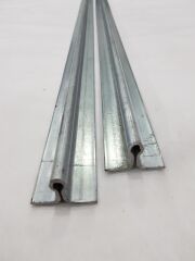 Sera Klips Yatağı 3 metre' lik 16 Adet T Sera Klipsi Demir Yatağı