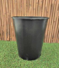 Yuvarlak Siyah Üretim Saksı 4,7 LT Üretim Saksısı 1 ADET