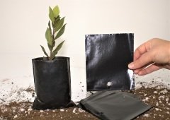 Fide Poşeti 11x13 CM 100 ADET  Fide Torbası Fidan Poşeti