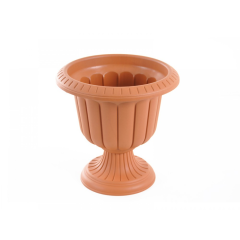 Renkli Nergis Saksı 1 Adet 47 Lt Kahverengi Renk Nergis Model Saksı