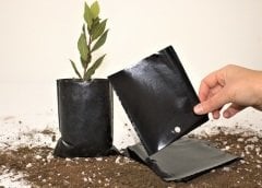 Fide Poşeti 11x13 CM 3 KG  Fide Torbası Fidan Poşeti